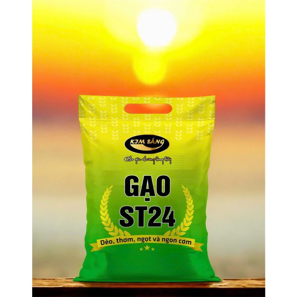 GẠO ST24 TÚI 4KG & 5KG
